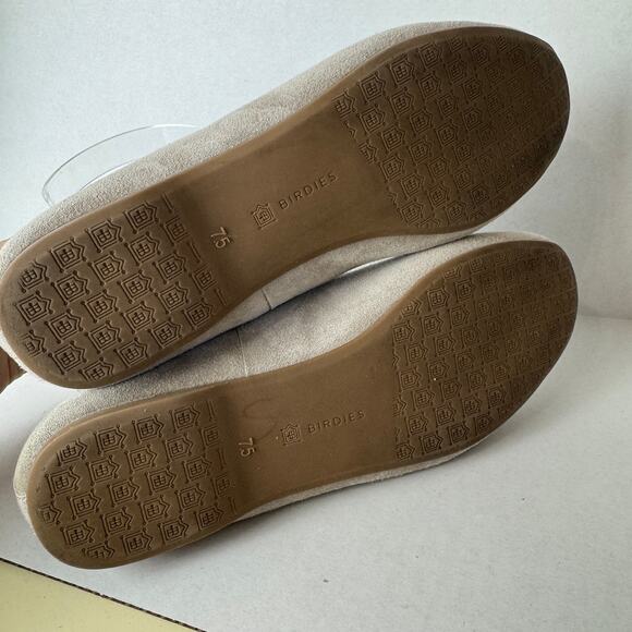 Birdies Tan Suede Ballet Flats Size 7.5 - Picture 6 of 10